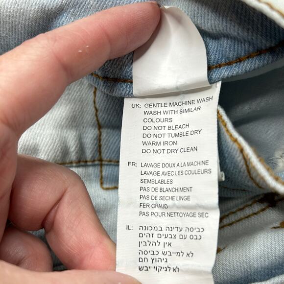 Ksubi Skinny Pins Super Stretch Jeans Low Rise Wamp Wamp Blue Women 26 NWT - Picture 9 of 10